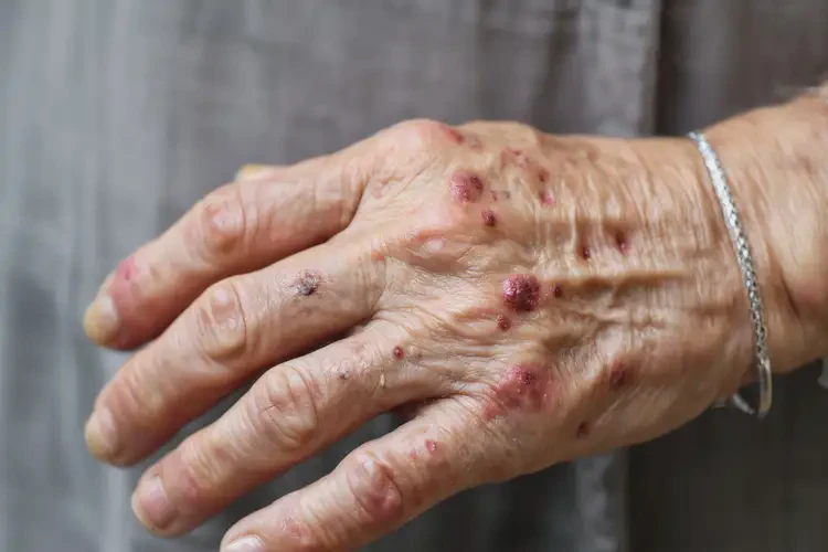 老年人手上偶爾長濕疹能夠治愈嗎(圖4)