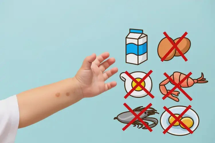 小孩手臂起濕疹哪些食物要避免(圖4)