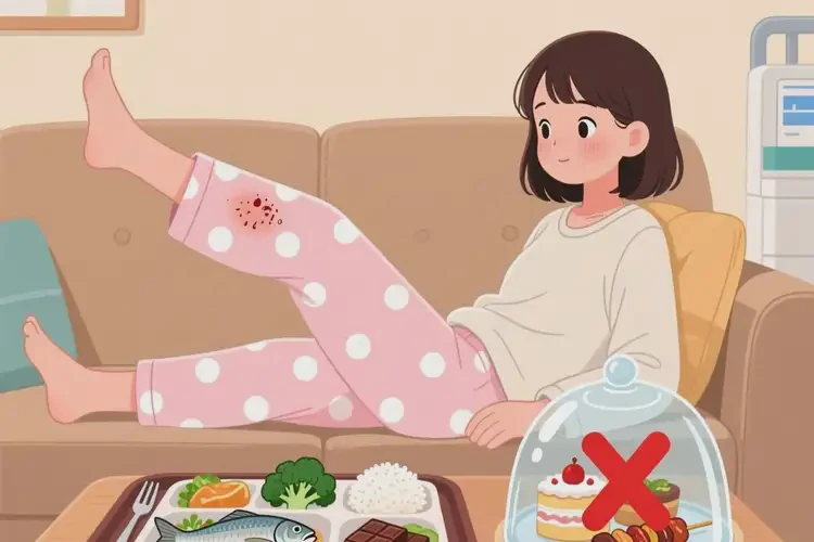 青年人大腿容易长湿疹哪些东西不能吃(图2)