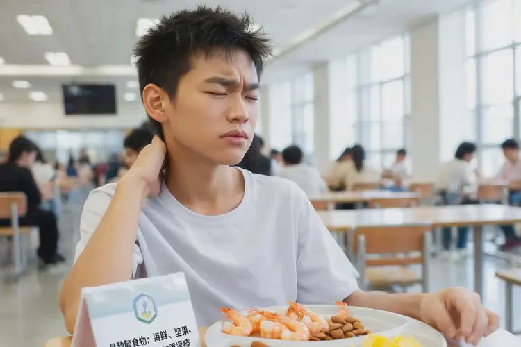 大學生脖子上經(jīng)常長濕疹哪些東西不能吃(圖2)