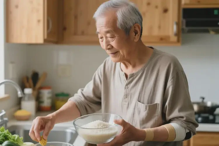 老年人手臂出現(xiàn)濕疹康復(fù)后需要忌口多久(圖3)