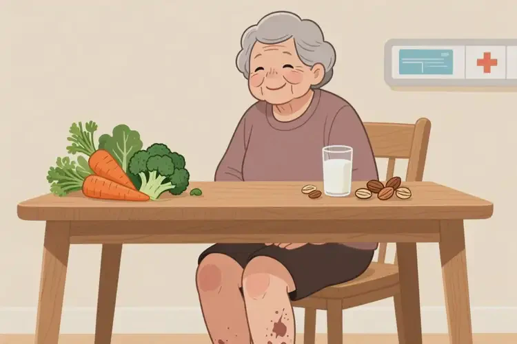 老年人大腿偶爾長(zhǎng)濕疹什么東西最好不吃(圖4)