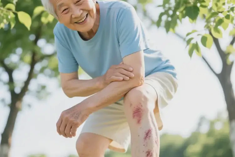 老年人四肢偶爾長(zhǎng)濕疹怎么算是痊愈(圖1)