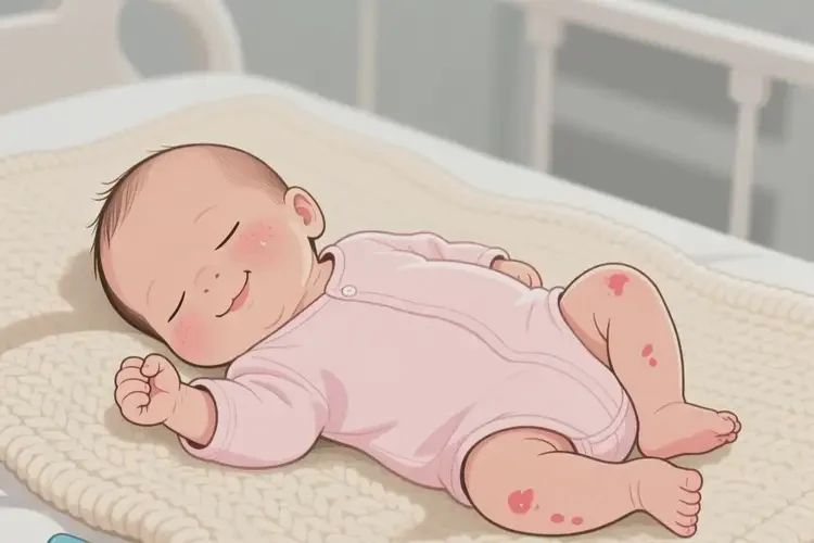 新生兒身上容易起濕疹會(huì)自己好嗎(圖3)