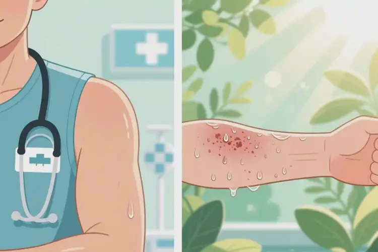 男人四肢經常起濕疹能自愈嗎(圖4)