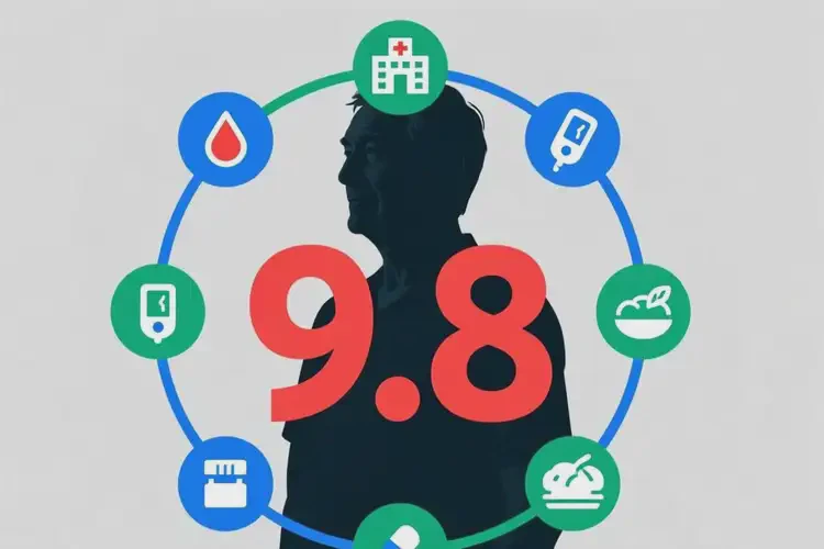 中年人空腹血糖9點(diǎn)8是怎么回事(圖2)