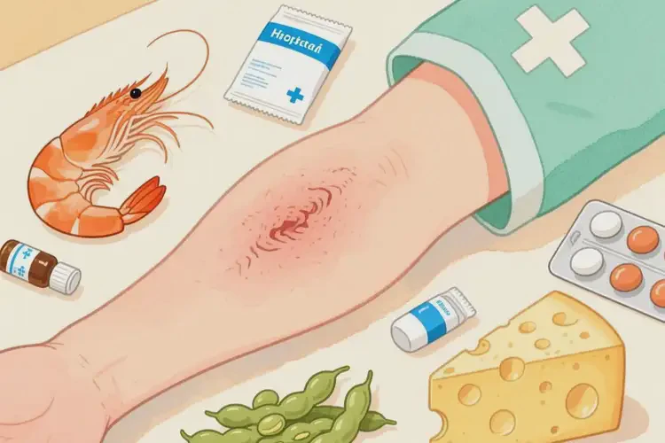 手臂上偶爾長濕疹后不能吃哪些食物(圖4)