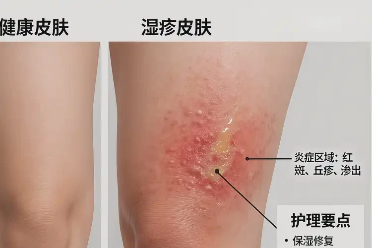 青年人大腿上有濕疹會(huì)自己好嗎(圖3)