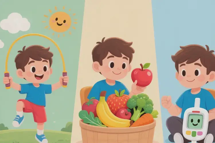 小孩早上血糖8(图1)