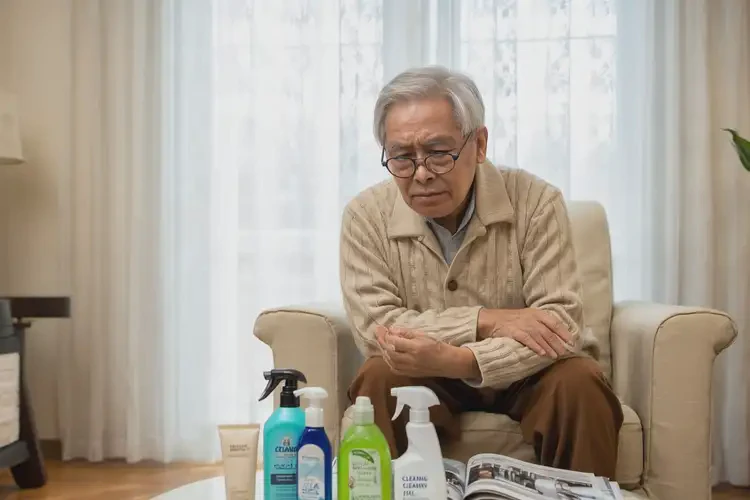 老年人手上偶爾長濕疹能夠治愈嗎(圖1)