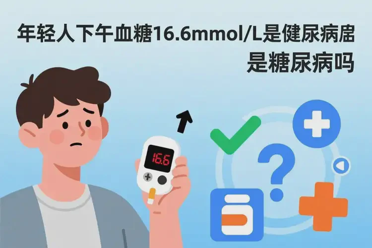 年輕人下午血糖16點6是糖尿病嗎(圖4)