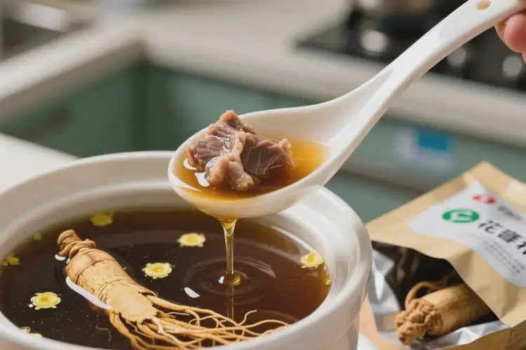 紅疹喝花旗參燉烏雞湯可以下火嗎(圖2)