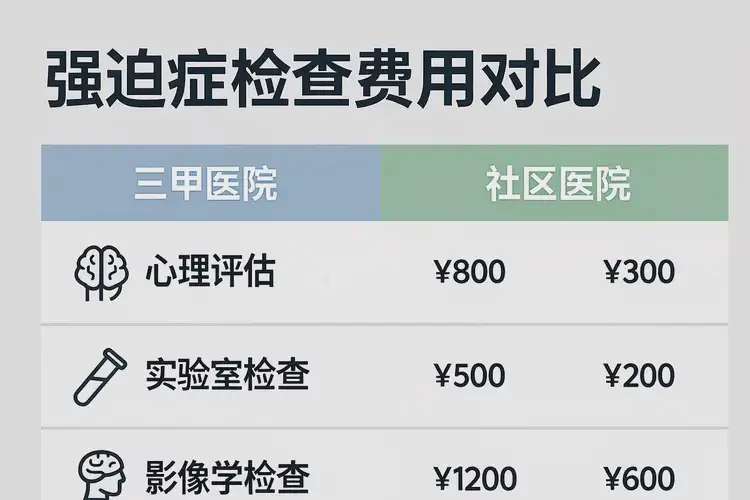 黑龍江大興安嶺去醫(yī)院檢查強迫癥費用貴嗎(圖1)
