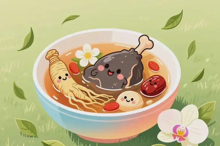 紅疹喝花旗參燉烏雞湯可以下火嗎(圖3)