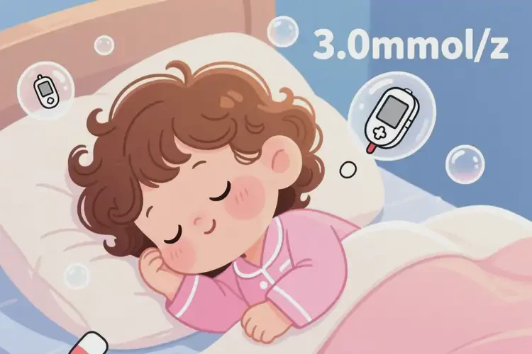 小孩睡前血糖3點(diǎn)0是怎么回事(圖1)