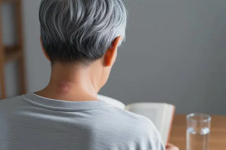 老年人脖子上的濕疹怎么治療最好(圖1)