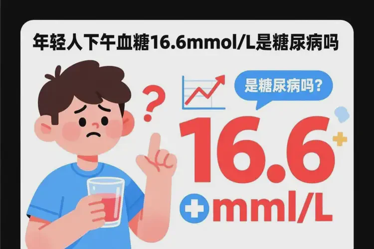 年輕人下午血糖16點6是糖尿病嗎(圖2)