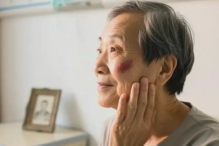 老年人臉上經(jīng)常長濕疹能自愈嗎(圖2)