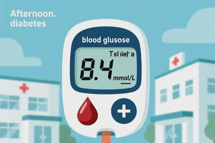 中年人下午血糖8點4是糖尿病嗎(圖1)