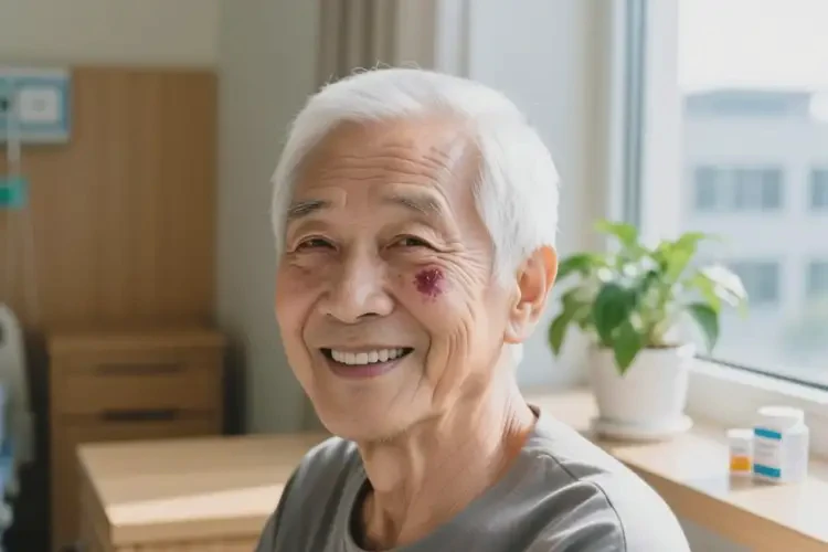 老年人臉上經(jīng)常長濕疹能自愈嗎(圖4)