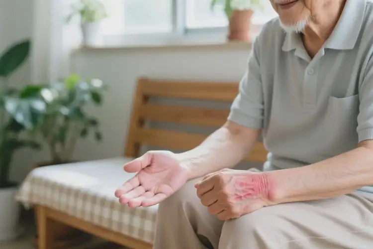 老年人四肢偶爾長(zhǎng)濕疹怎么算是痊愈(圖4)