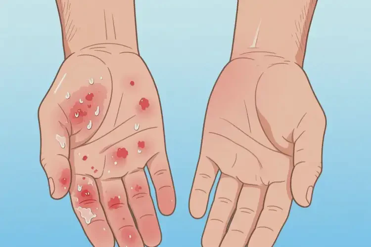 男人四肢經常起濕疹能自愈嗎(圖3)