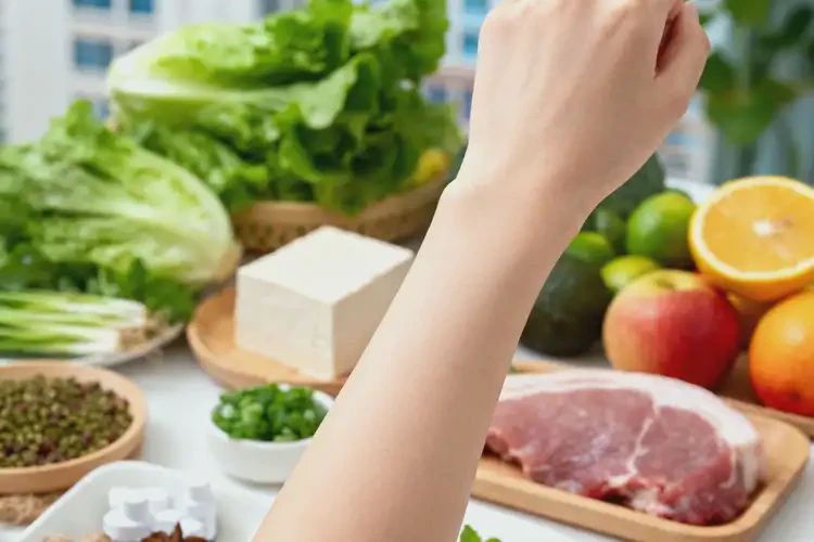 女性手臂出湿疹康复后需要忌口多久(图1)