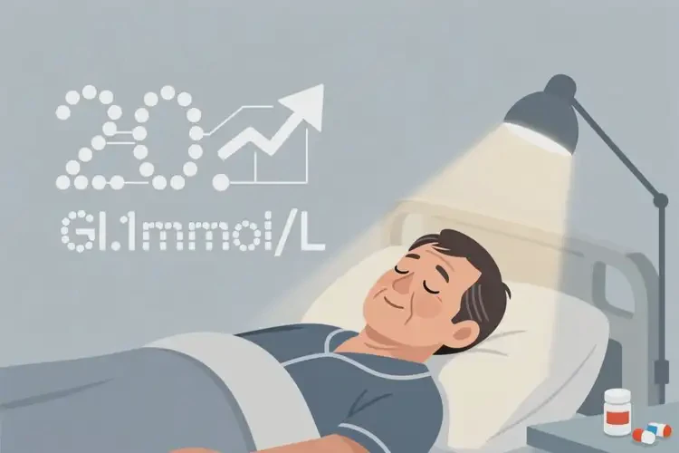 中年人睡前血糖20點1是糖尿病嗎(圖2)