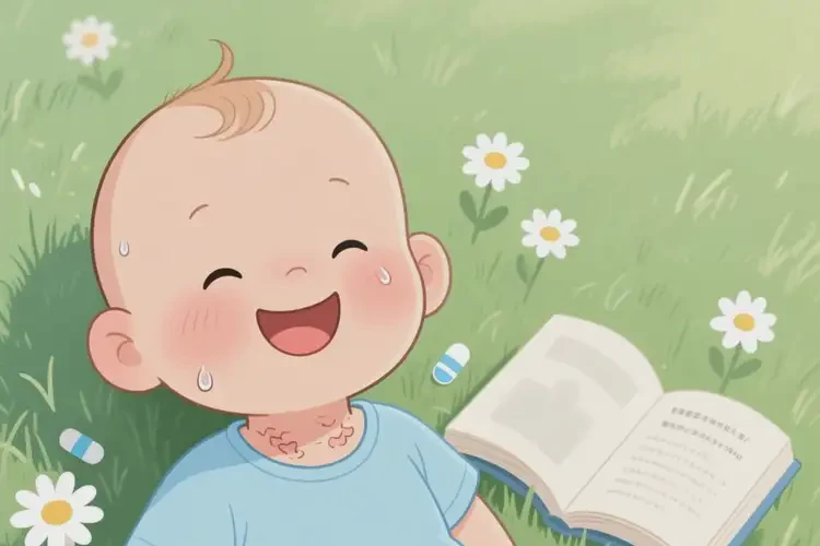 小兒脖子長(zhǎng)濕疹康復(fù)后需要忌口多久(圖4)