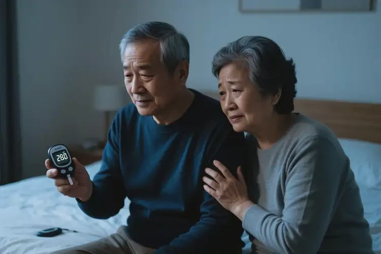 老年人睡前血糖28(圖1)