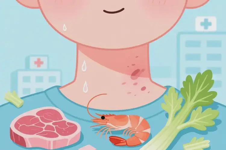 脖子容易長濕疹后不能吃什么食物(圖4)