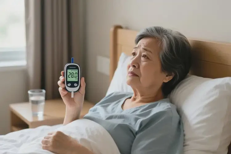 老年人睡前血糖28(圖1)