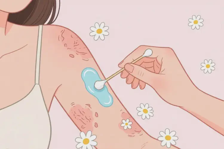 女生手臂上經(jīng)常長濕疹治療方法(圖2)