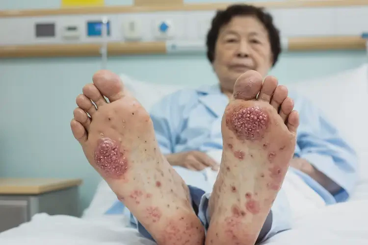 产妇脚上容易长湿疹会自己好吗(图4)