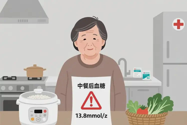 中年人中餐血糖13點(diǎn)8是糖尿病嗎(圖1)