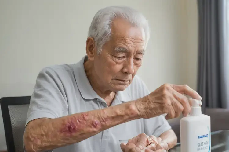 老年人手臂的濕疹怎么治療(圖4)