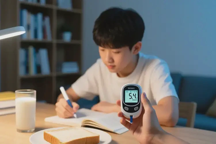 青少年晚餐血糖5點(diǎn)4是糖尿病嗎(圖1)