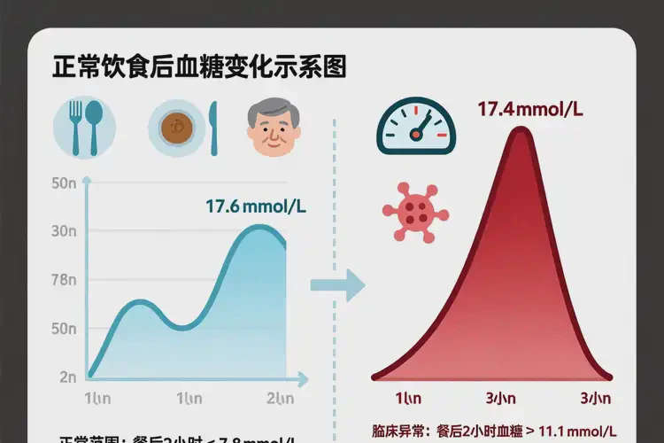 中年人中餐血糖17點(diǎn)4是怎么回事(圖2)