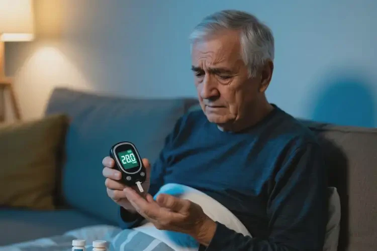 老年人睡前血糖28(圖1)