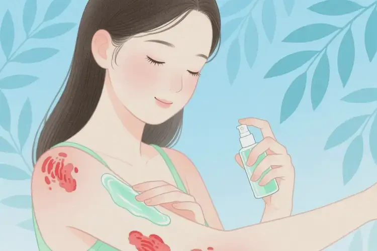 女生手臂上經(jīng)常長濕疹治療方法(圖4)