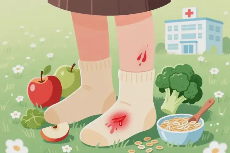 女生腳上長(zhǎng)濕疹后不可以吃哪些食物(圖4)