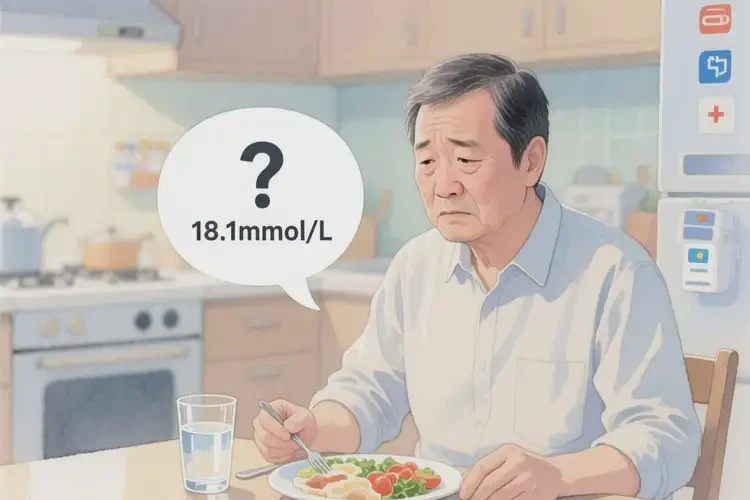 中年人晚餐血糖18點(diǎn)1是糖尿病嗎(圖1)