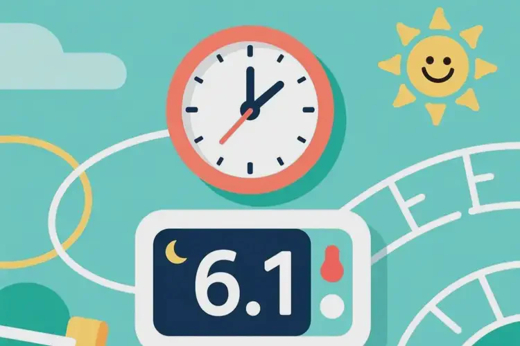 中年人晚上血糖6點1是糖尿病嗎(圖2)