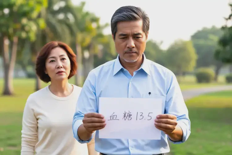 中年人早上血糖13點(diǎn)5是怎么回事(圖1)