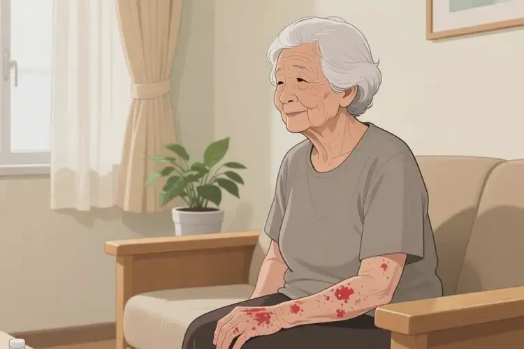 老年人身上起濕疹能不能自愈(圖4)