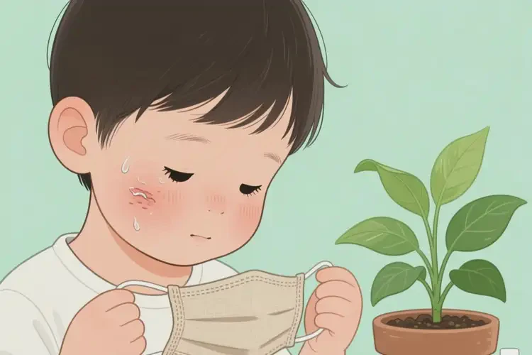 孩子臉上容易長(zhǎng)濕疹可以自愈嗎(圖1)