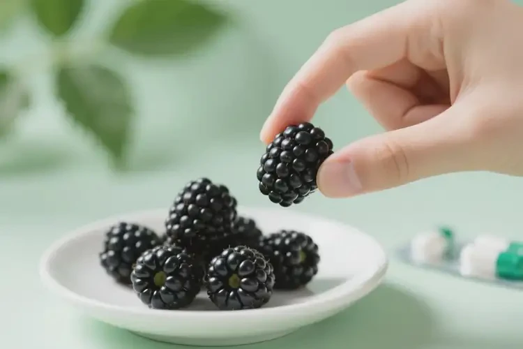 玫瑰痤瘡能吃黑莓嗎(圖2)