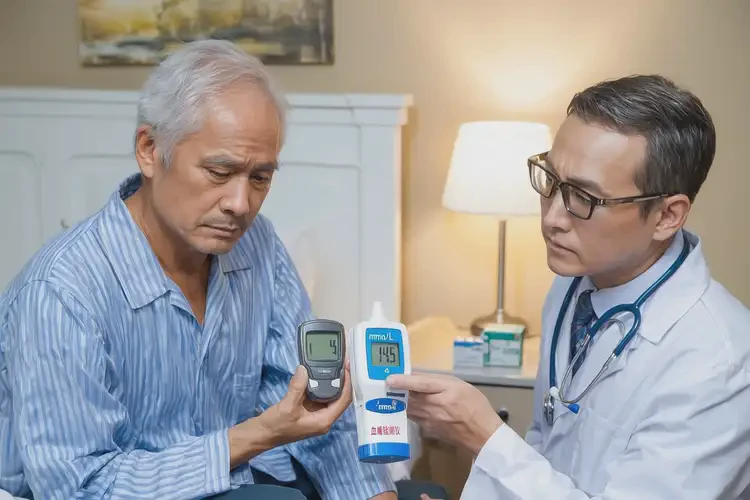 男性晚上血糖14(圖1)