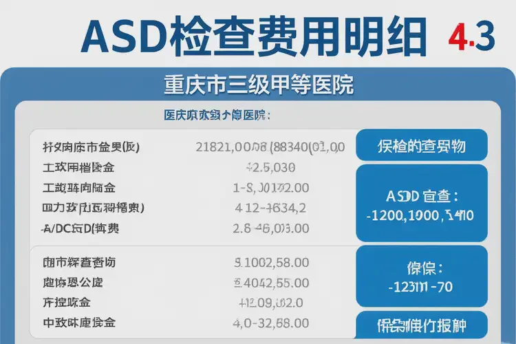 重慶去醫(yī)院檢查ASD費用貴嗎(圖4)