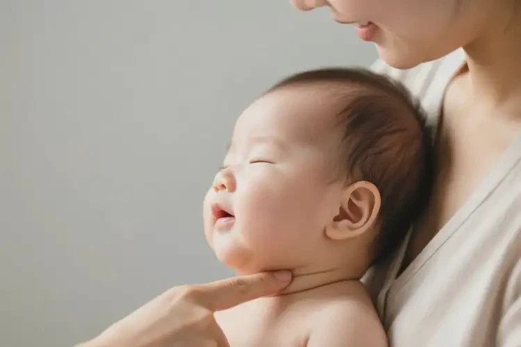 嬰兒脖子容易起濕疹治療方法(圖1)